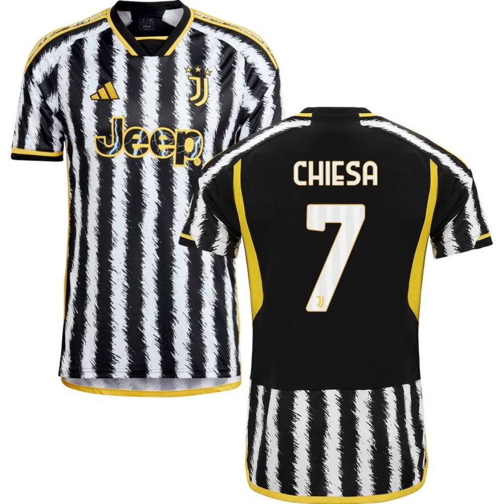 Juventus F.C. Federico Chiesa 2023-24 Home Jersey